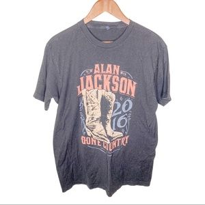Graphic Allen Jackson Coutry Cowboy Boots T-shirt